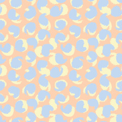 Pastels Paisley abstract Seamless Pattern Design