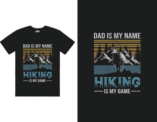 Dad is my name hiking is my game design