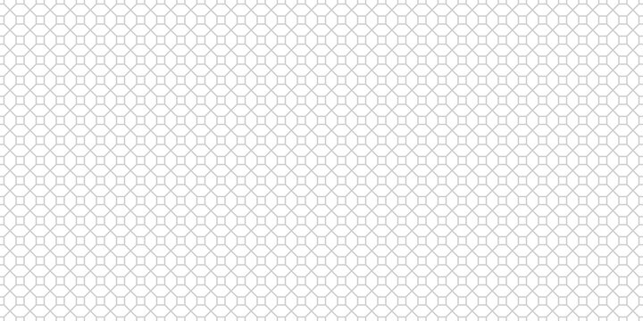 Simple Elegant Arabesque Seamless Square Geometric Tiles Pattern Vector Texture Design