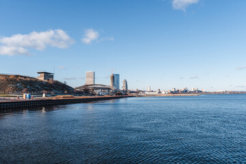 Fototapeta premium bridge over the river