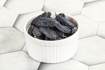 Blue raisin - dry grape berries