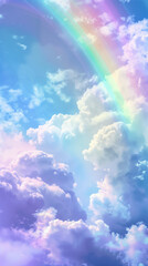 Pastel Rainbow Sky