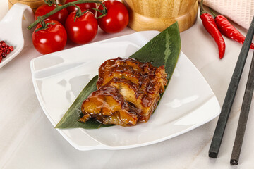 Grilled eel with unagi sauce