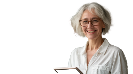 portrait of senior woman