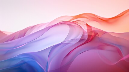 Peaceful Gradient Layers: Layers of natural colors create a peaceful gradient.