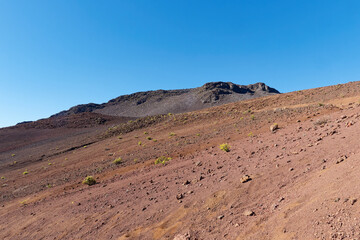 Fototapeta na wymiar Sliding sands trail at Pa Ka'oao Trail (White Hill Trail), Haleakala National Park, island of Maui, Hawaii, USA