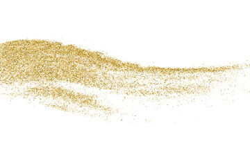 Gold Vector Texture Pattern on White Background. Light Golden Confetti. Yellow Illustration Backdrop. Design Element. eps 10.	
