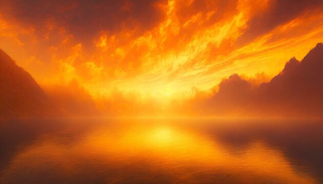 orange background wallpaper, capturing the warm and radiant hues of a picturesque sunset for a captivating visual experience