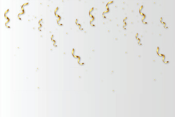 Party Banner Background With Tiny Confetti. Congratulations. Celebration. Vector 25
