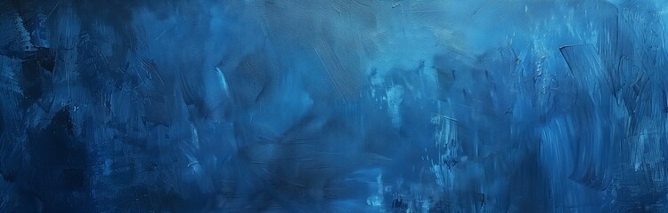 blue paint on a canvas for background 