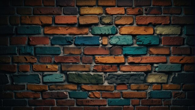 Vintage Aesthetic Brick Wall Texture Stone Wallpaper