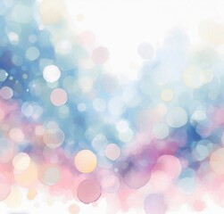 Obraz premium bubble, watercolor, watercolor background, bokeh, watercolor bokeh, light, blur,