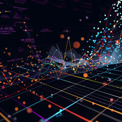 Graphical Representation of Linear Regression Forecasting Method for Future Trend Predictions