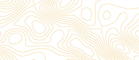 Naklejka premium Abstract wave paper curved reliefs background .gradient multicolor wave curve lines banner background design .topographic contours map background .Vector geographic contour map.