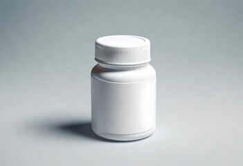 white medicine bottle