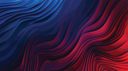 Dark Blue Red vector template with wry lines. Modern - obrazy, fototapety, plakaty