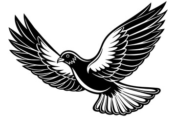 one-bird-flying-on-white-background-vector-illustration 