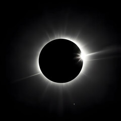 Space science image of total Solar eclipse