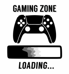 game zone loading with gaming console