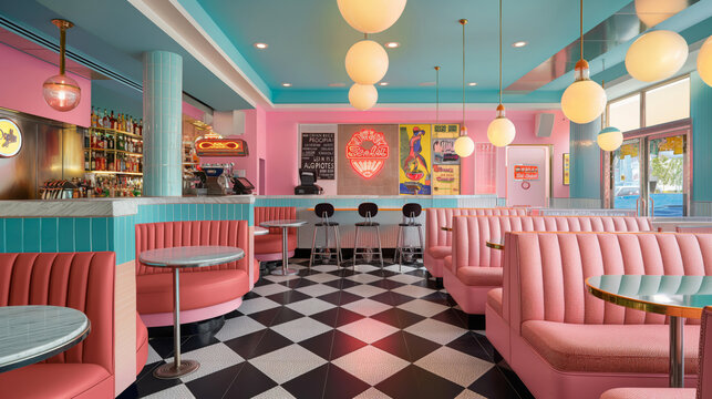 50's Diner Design Ideas