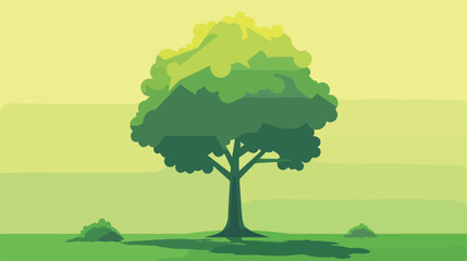 Illustration vector graphic of tree tree isolated