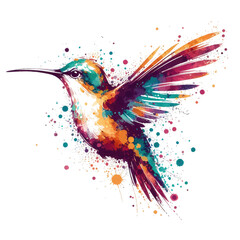 Obraz premium Isolated Bird on a Clear PNG Canvas, Generative AI