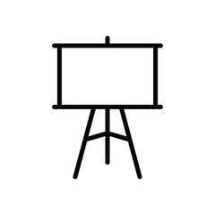 Board Stand vector icon