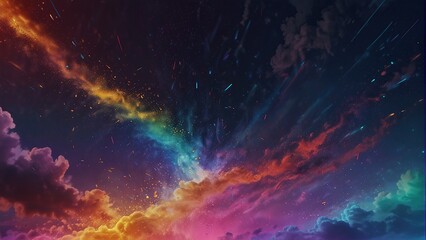 background with space vibrant color
