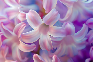 Macro of hyacinth