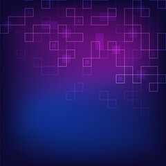 Minimalistic vector texture with linear squares pattern. Creative idea of modern design with abstract geometric background