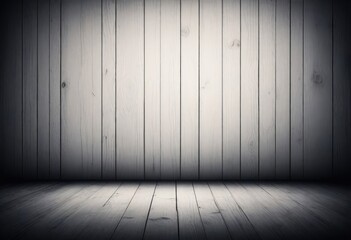 Dark mysterious wood and wall background template