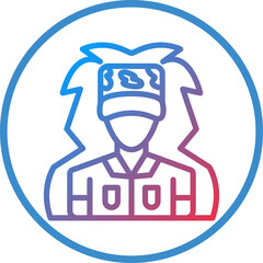 Fototapeta premium Vector Design Ghilie Suit Icon Style