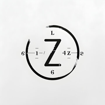Depiction of the Lempel-Ziv Compression Algorithm Formula in Bold Black Text on White