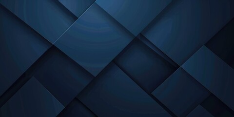 geometric 3d design technology background for website banner in dark