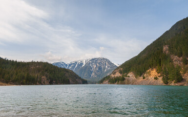 Diablo Lake at North Cascades National Park in Washington State