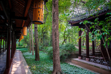 Du Fu Thatched Cottage Park, Chengdu, China - 775696584