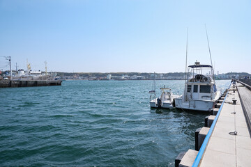マグロの水揚げで有名な三崎漁港