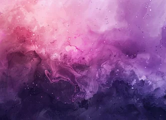Fototapeten Premium Background. Painting with purple paint, paint application technique, stains, painting, soft watercolor. Luxury art for flyer, poster, notepad. © Екатерина Савченко