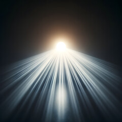 abstract beautiful rays of light on black background. - 775706579
