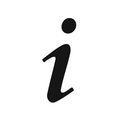 i symbol for information icon info