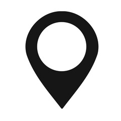 Pointer simple location icon