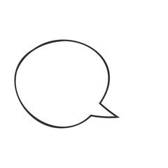 Talk bubble speech icon