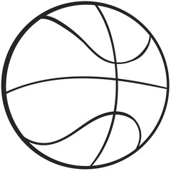 Basketball ball icon © Ophelia