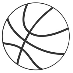 Basketball ball icon © Ophelia