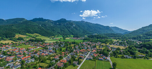 Sommer in Aschau an der Kampenwand nahe des Chiemsee in Oberbayern