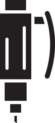 Obraz premium Pen Glyph Icon