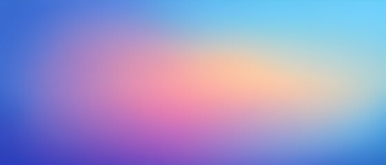 Obraz premium Colorful blue grainy gradient background with soft transitions.