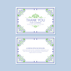colorful patterned wedding thank you cards