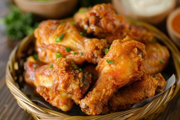 Fried chicken wings