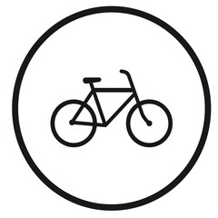 Bike icon bicycle